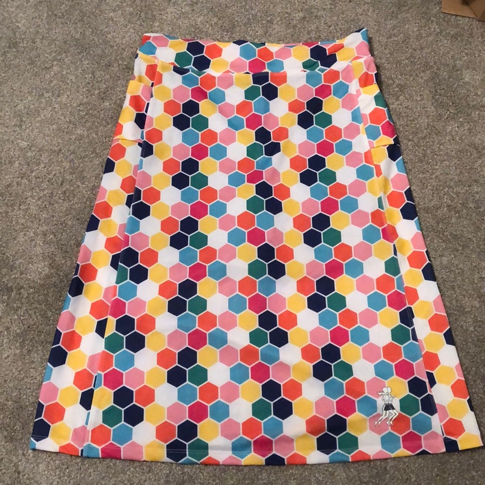 Colorful athletic skirt from Runningskirts.com